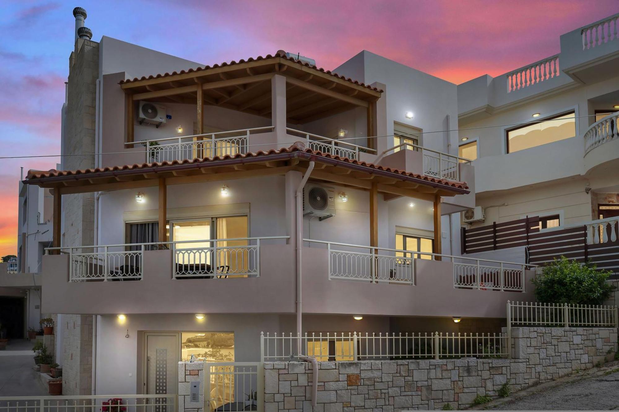 Verkon Villas Seaview Senses Agia Pelagia  Ngoại thất bức ảnh